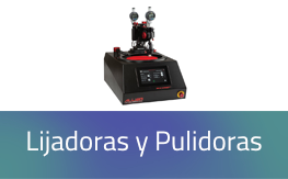 Haz click para ir a equipos de lijado y pulido Imagen con enlace a equipos de lijado y pulido